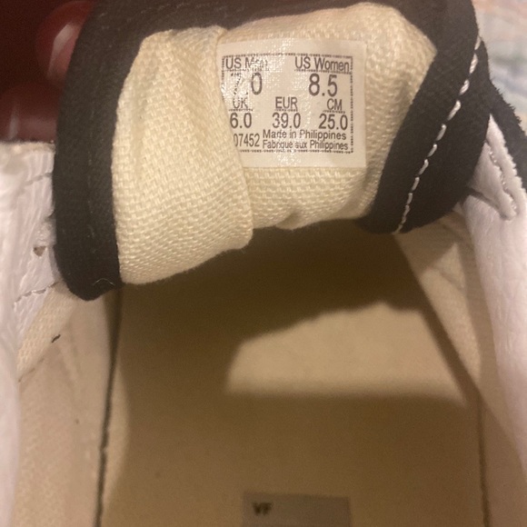 VANS old skool warped worn once pink and blue size 8.5 - Picture 5 of 5